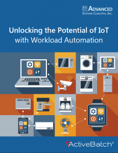 Workload automation makes it possible to automate, monitor, and orchestrate cross-platform and IoT processes from a single location.