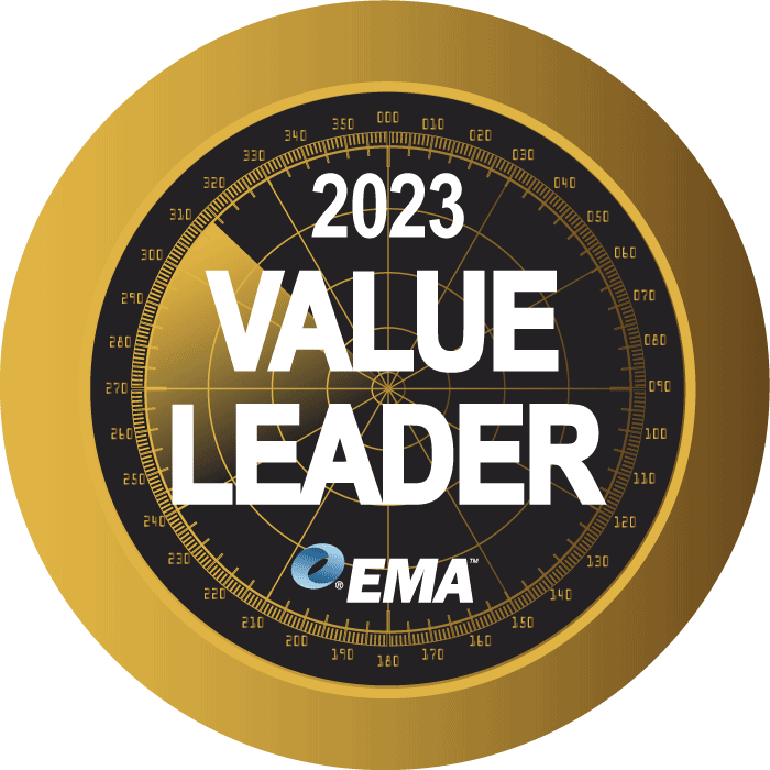 ActiveBatch EMA Value Leader Badge