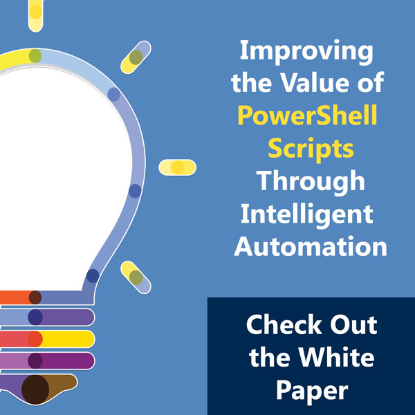 Improve the value of PowerShell scripts with universal workload automation and enterprise job scheduling software